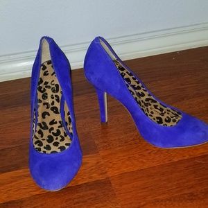 Jessica Simpson Cobalt Blue Heels Pumps